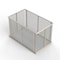 Anysizebasket Rectangular Wire Mesh Basket: 10Lx6Wx6H, 304 SS, 3/16 Rod Frame, No Handles, Mesh: 4 x .063 TMT-100060060-N04S - alternate 1